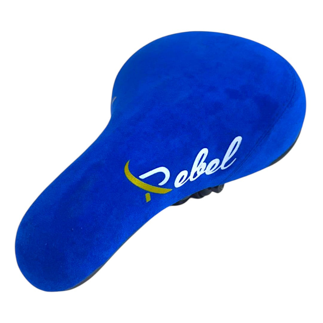 Asiento Rebel De Gamusa Para Stuntbike Azul