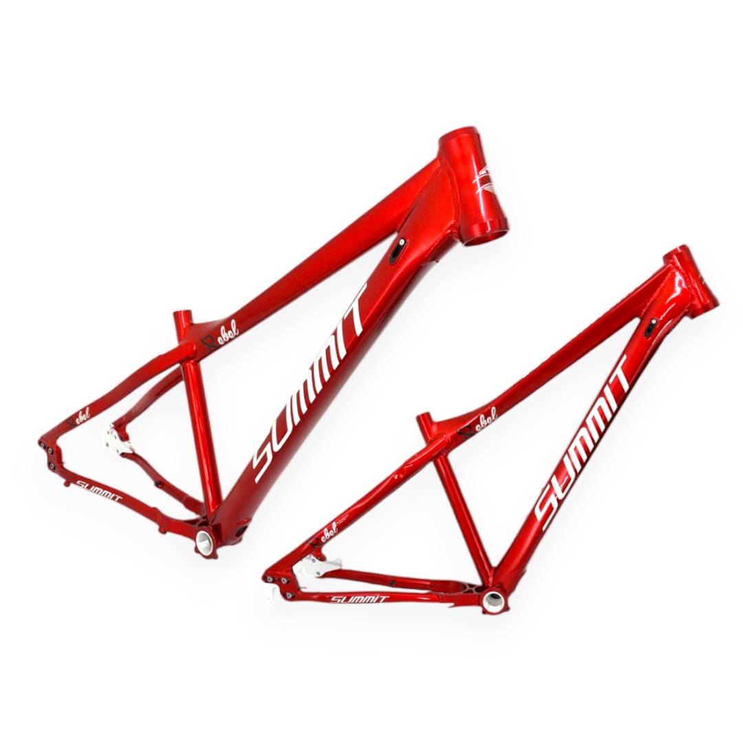 Cuadro Stunt Bike, Dirt Jump, Marca Summit Rojo R26