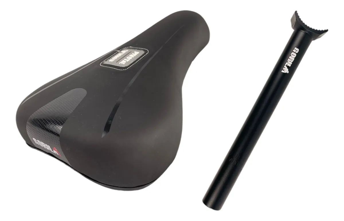 Asiento Y Tubo Para Bicicleta Gorila Bmx Pivotal Kit Aluminio