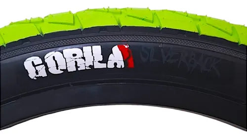Llanta Gorila Rodado 20x2.30 Verde BMX