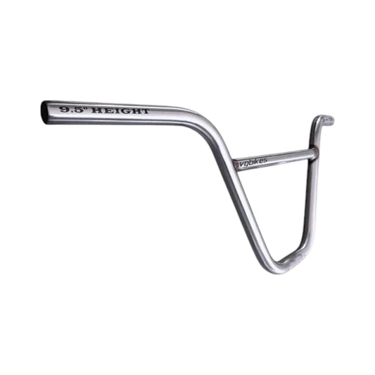 Manubrio Bmx 2 Piezas Vgbikes Rosa Brava 29x9.5 Chromoly Raw