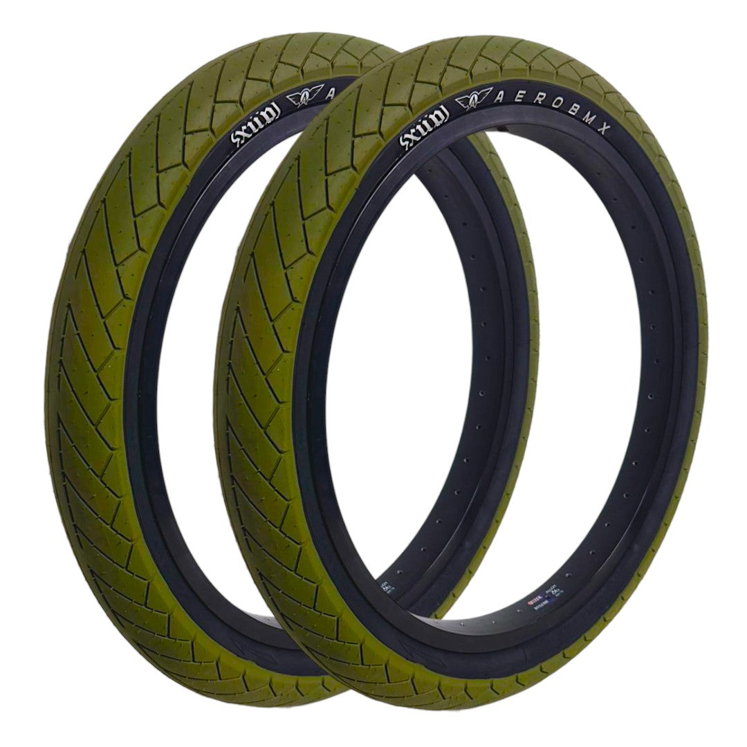 LLANTA AEROBMX X-UP VERDE 20X2.40