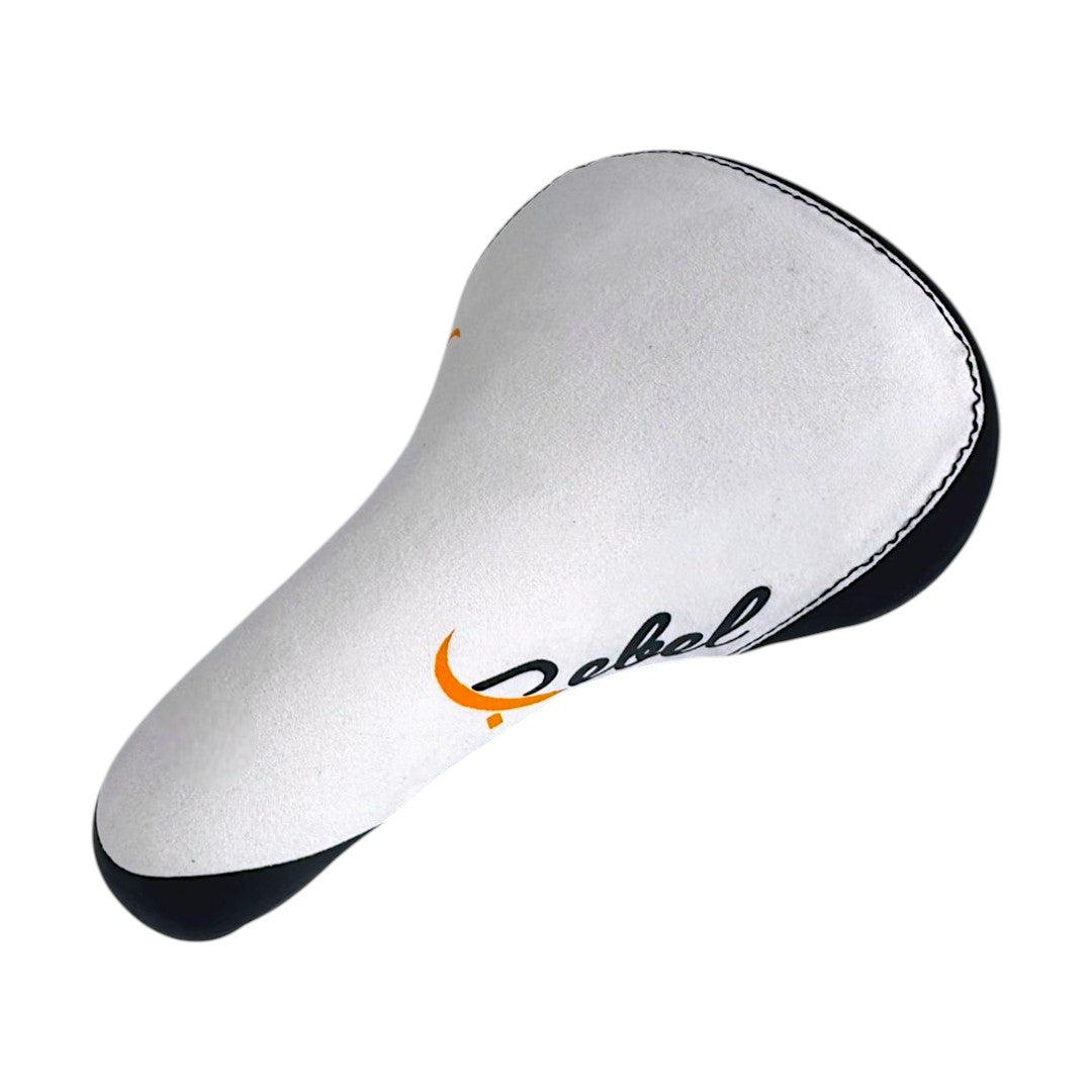 Asiento Rebel De Gamusa Para Stuntbike Blanco