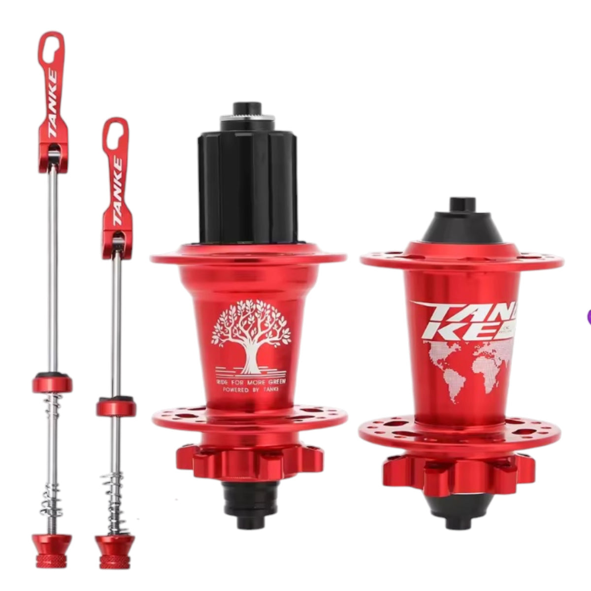 JUEGO DE MAZAS TRONADORAS TANKE 36 HOYOS ROJO