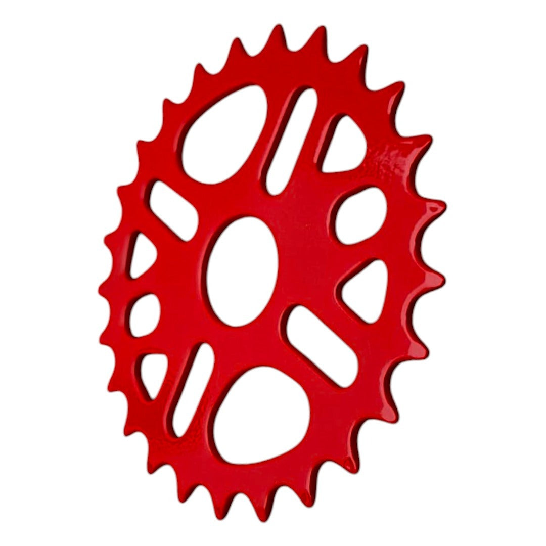 Corona De Acero Roja 25 Dientes Sprocket BMX