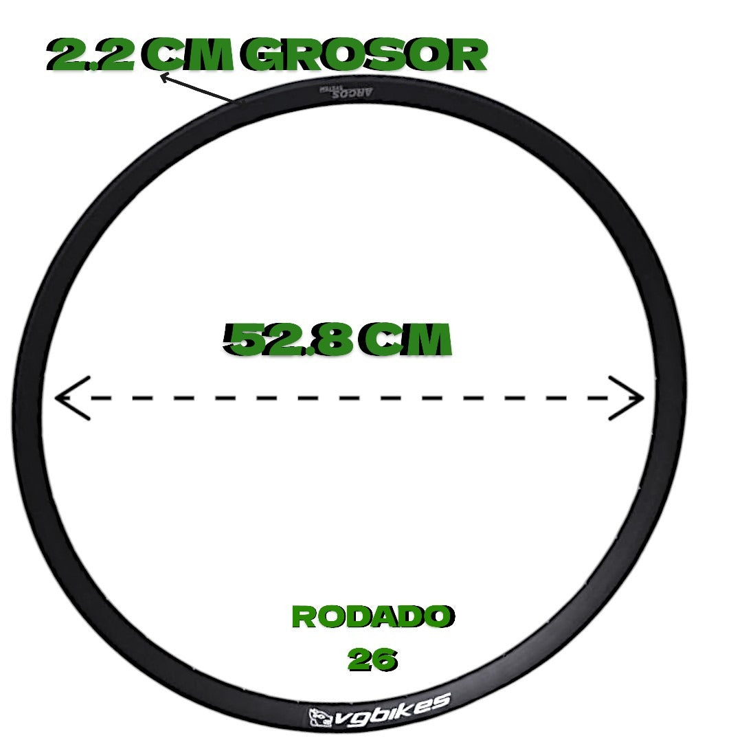 Aro Negro Vg Dirt Jump 32H R26