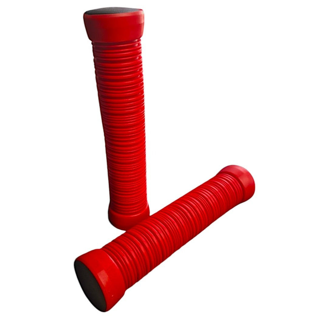 Puño Para Bicicleta Bmx Tpe Slinky 150mm Rojo