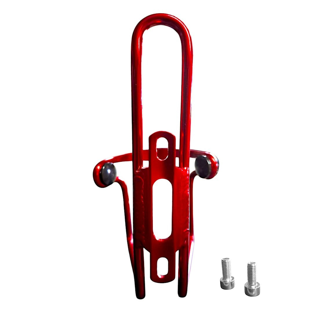Soporte Porta Botella/porta Ánfora Universal Aluminio Color Rojo