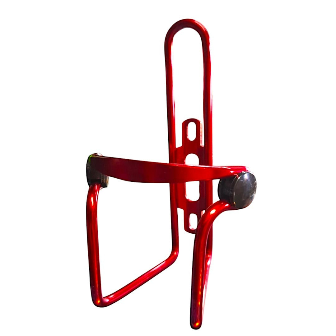 Soporte Porta Botella/porta Ánfora Universal Aluminio Color Rojo