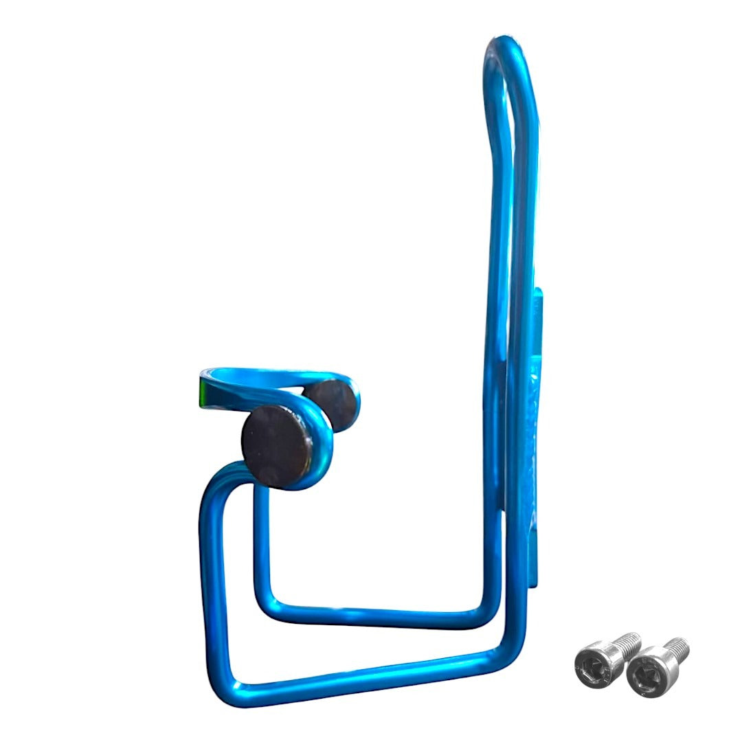 Soporte Porta Botella/porta Ánfora Universal Aluminio Color Azul
