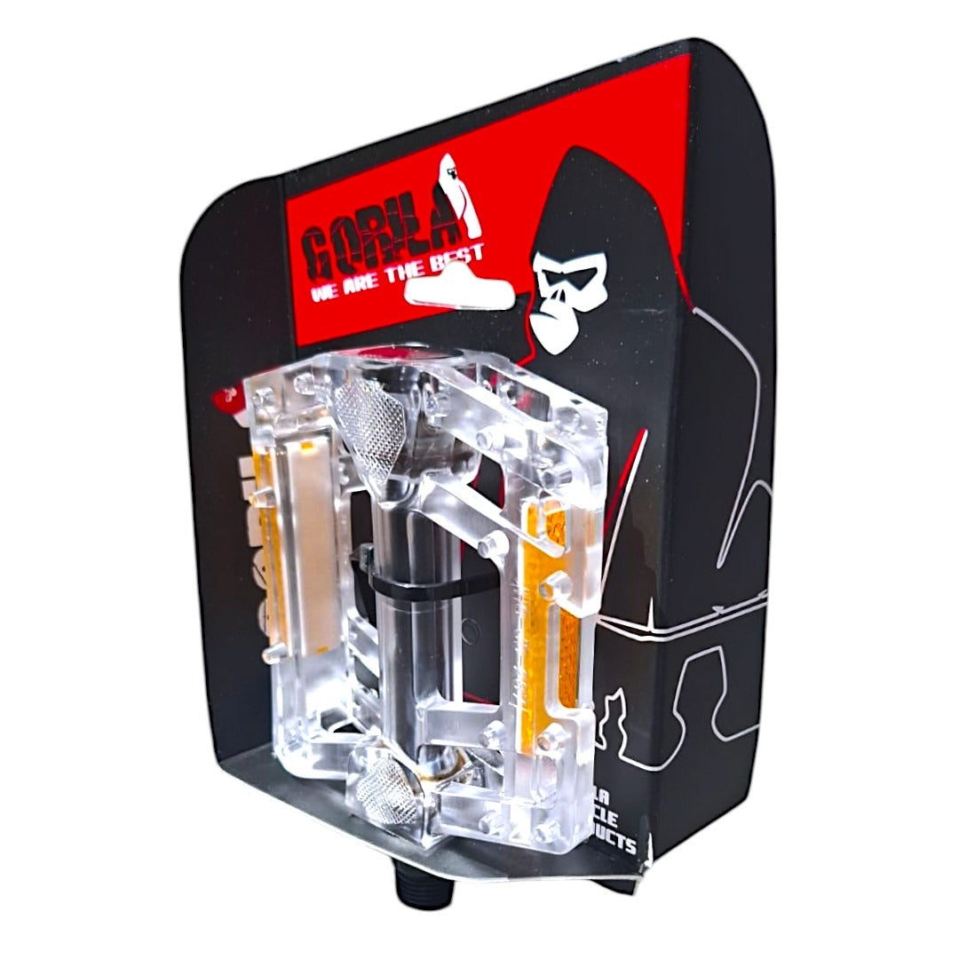 Pedales Gorila Transparentes