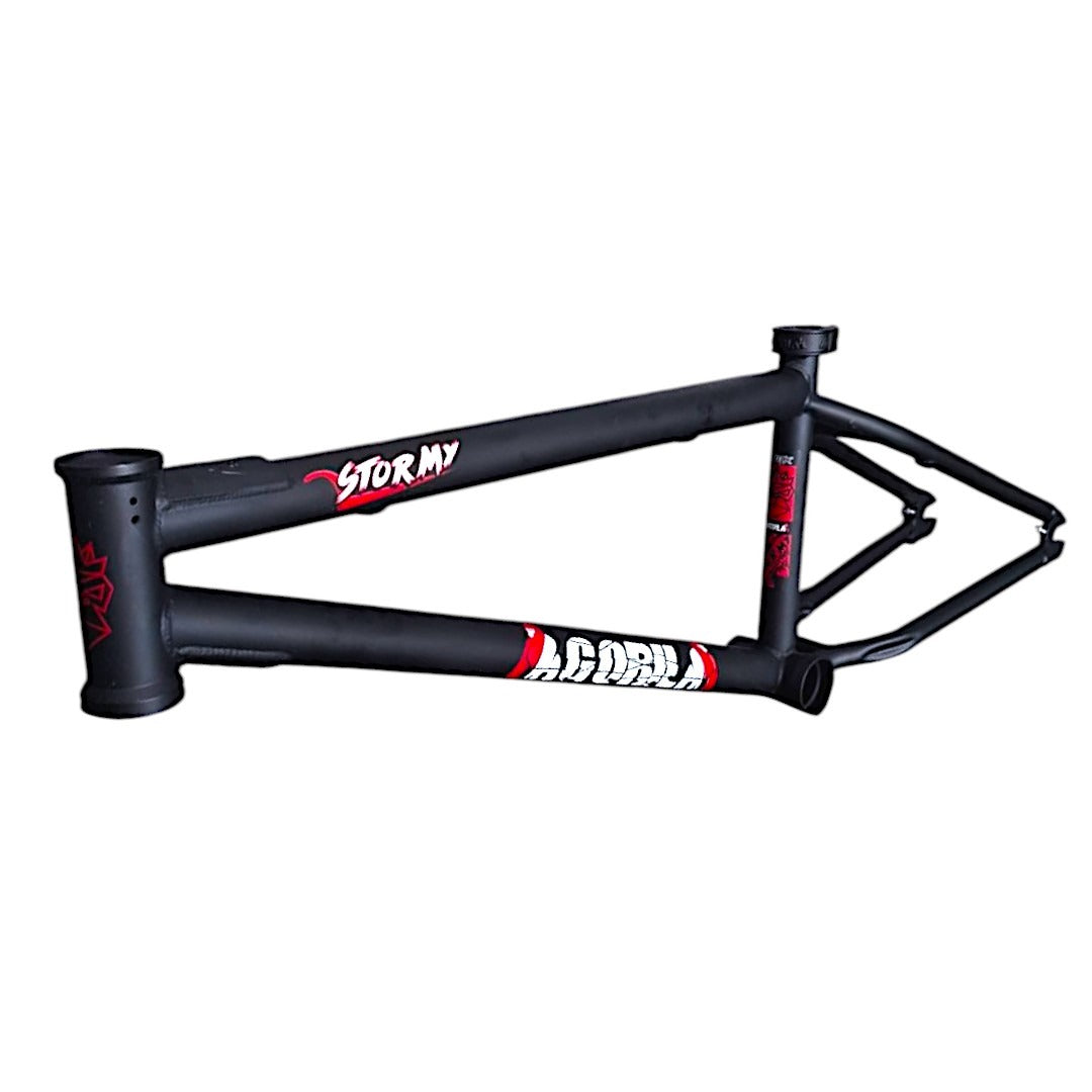 Cuadro R20 Gorila Stormy Color Negro Cromolio Centro Mid