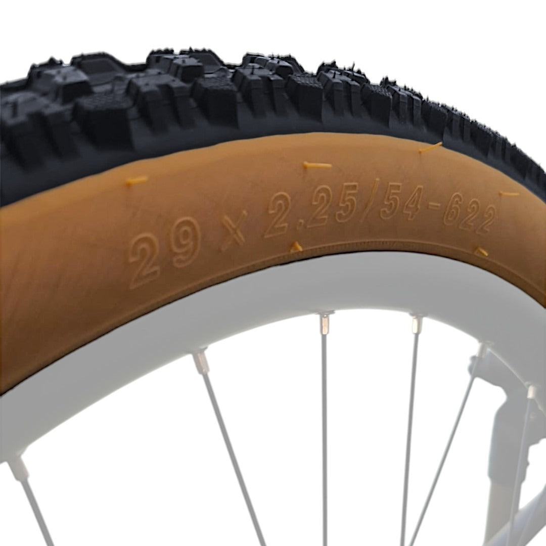 Llanta Para Bicicleta Montaña R29 Chaoyang Negro/cafe (INDIVIDUAL)