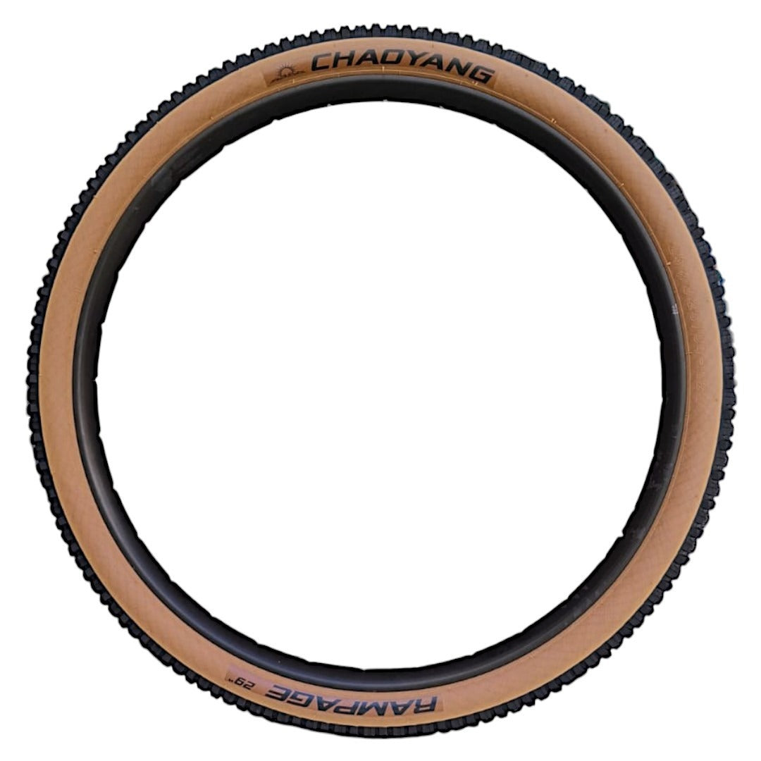 Llanta Para Bicicleta Montaña R29 Chaoyang Negro/cafe (INDIVIDUAL)