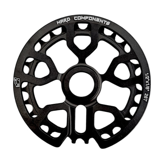 Corona Bmx 28t Aluminio Avance Con Guarda Vgbikes Xolo Negro