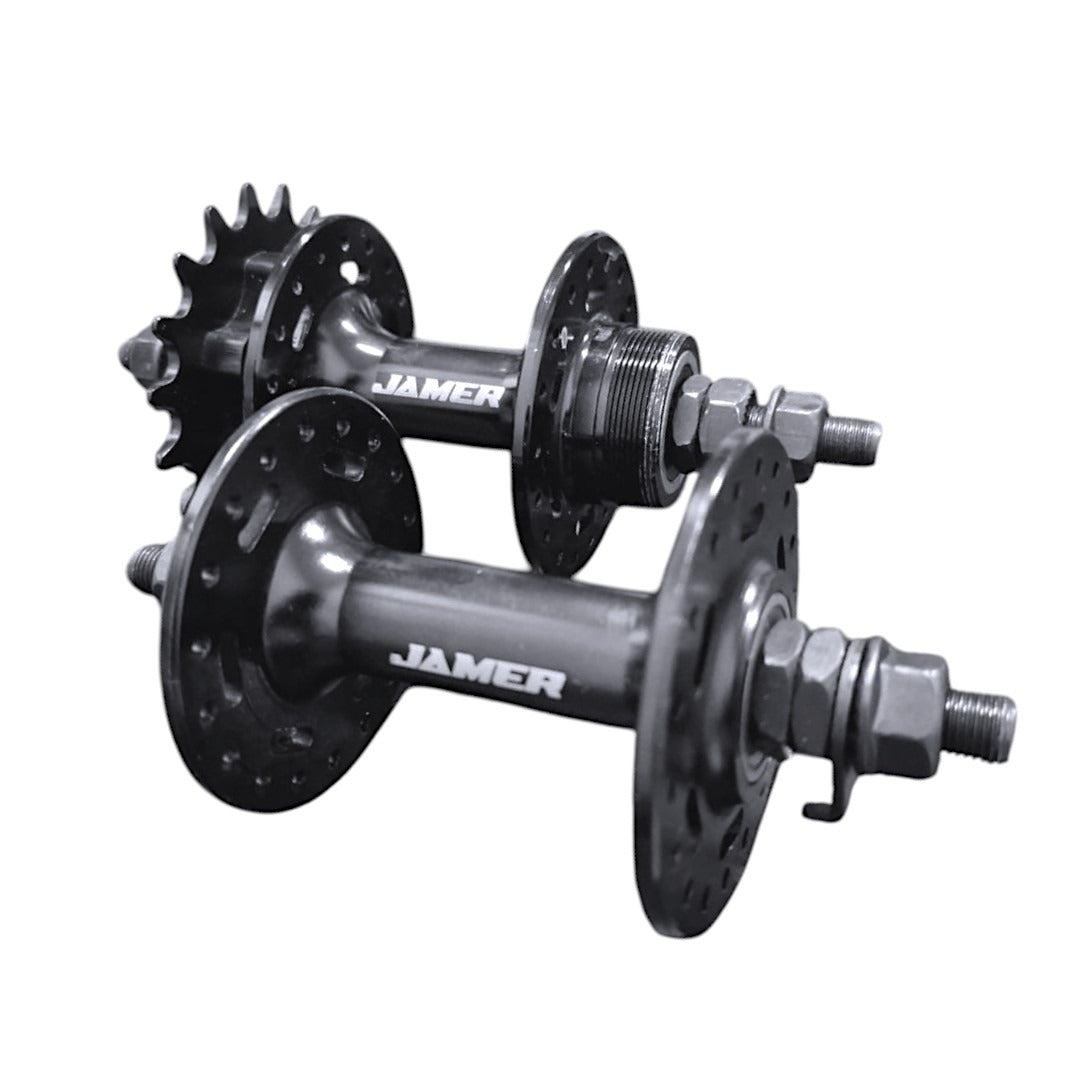 Par De Mazas Delantera / Trasera 36h Fixie Alum Piñon Fijo