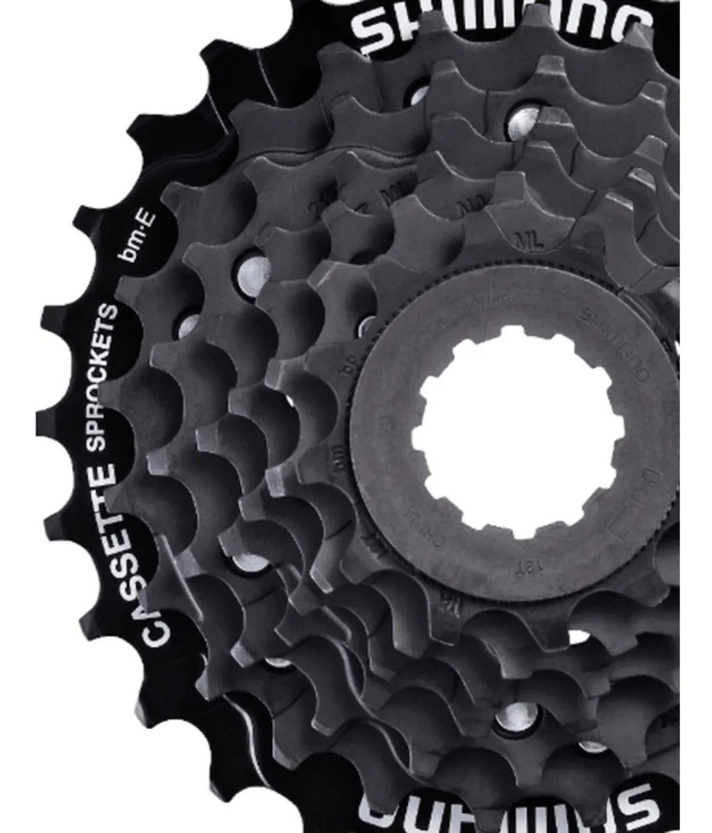 Cassette Shimano 7 Pasos 12-32 Cantidad máxima de dientes 32 Cantidad mínima de dientes 12 Color Negro
