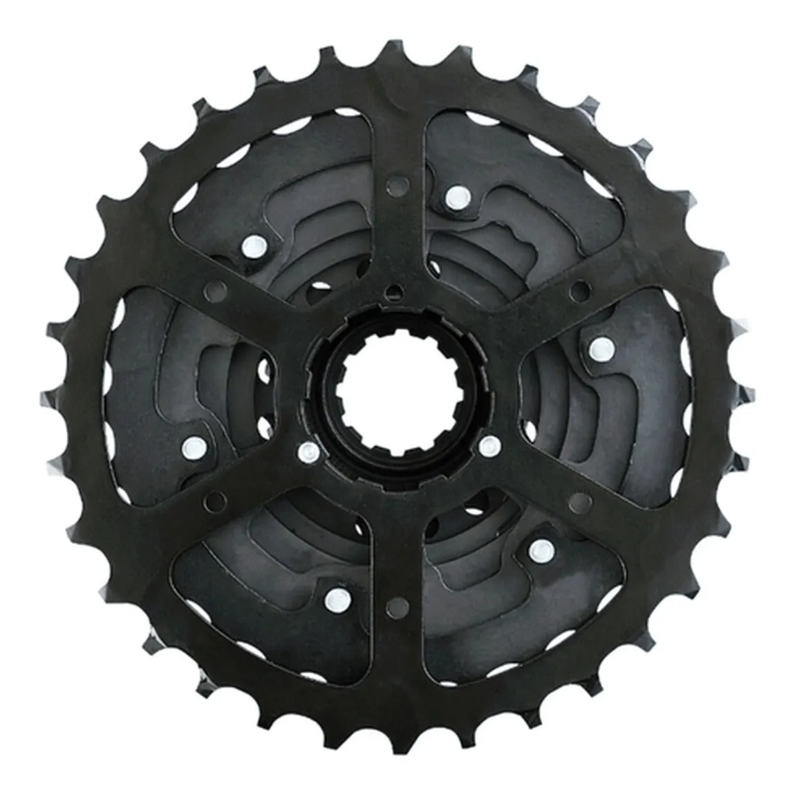 Cassette Shimano 7 Pasos 12-32 Cantidad máxima de dientes 32 Cantidad mínima de dientes 12 Color Negro