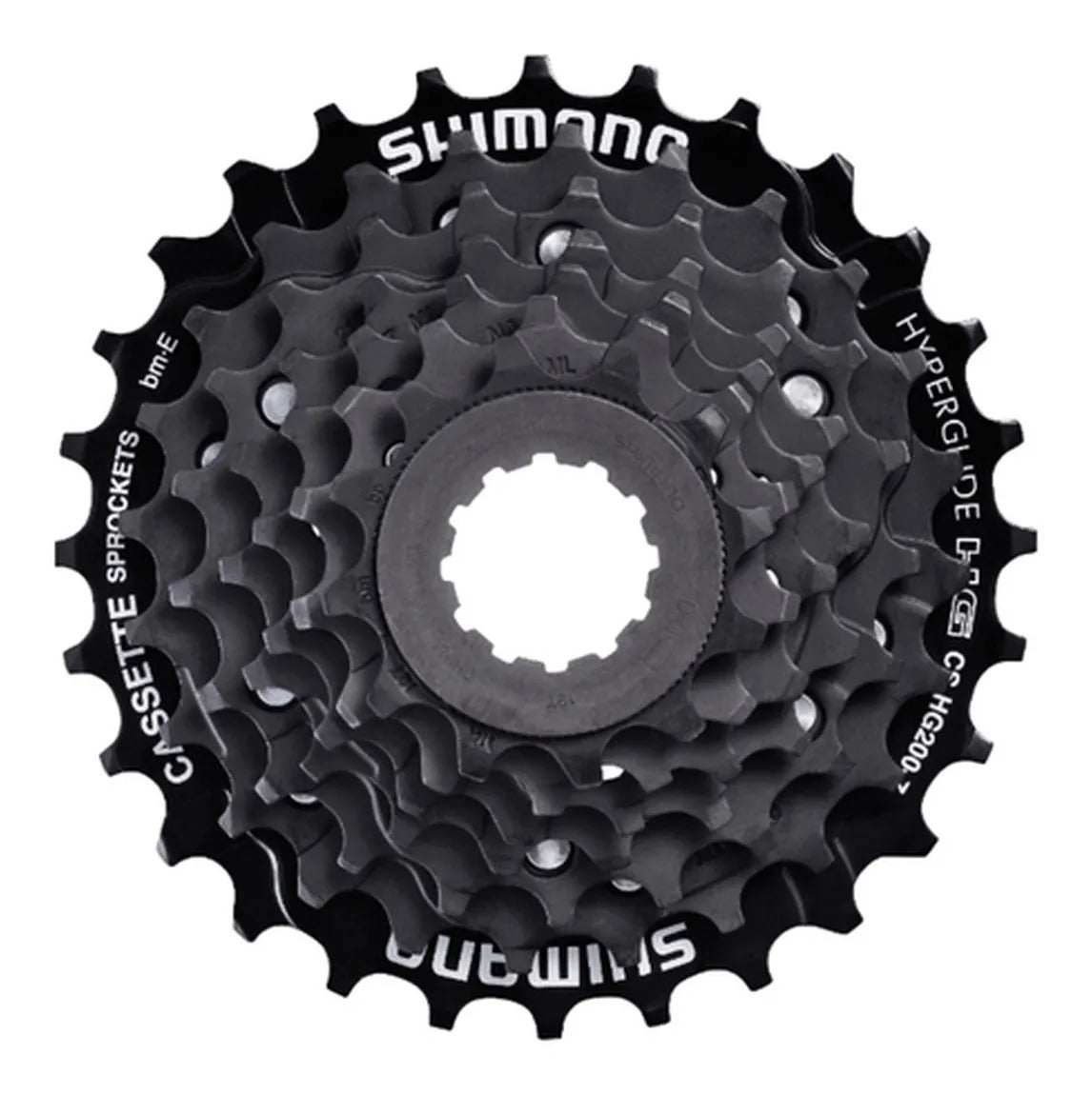 Cassette Shimano 7 Pasos 12-32 Cantidad máxima de dientes 32 Cantidad mínima de dientes 12 Color Negro