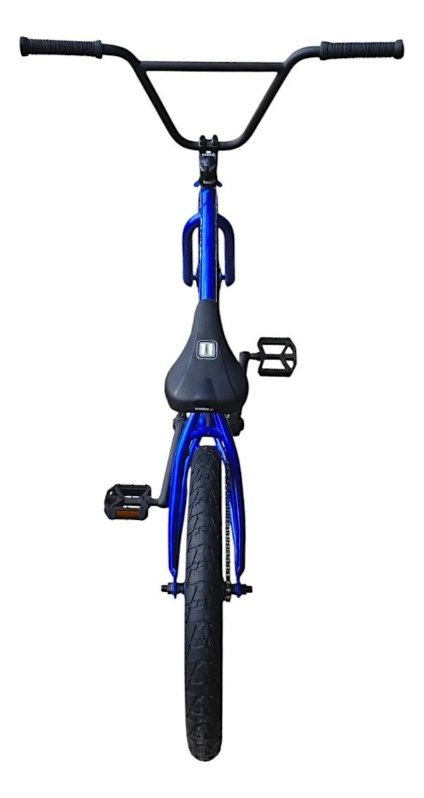 Bicicleta Gorila Bmx Savage Rodado 20 Azul Centro Mid Trucos