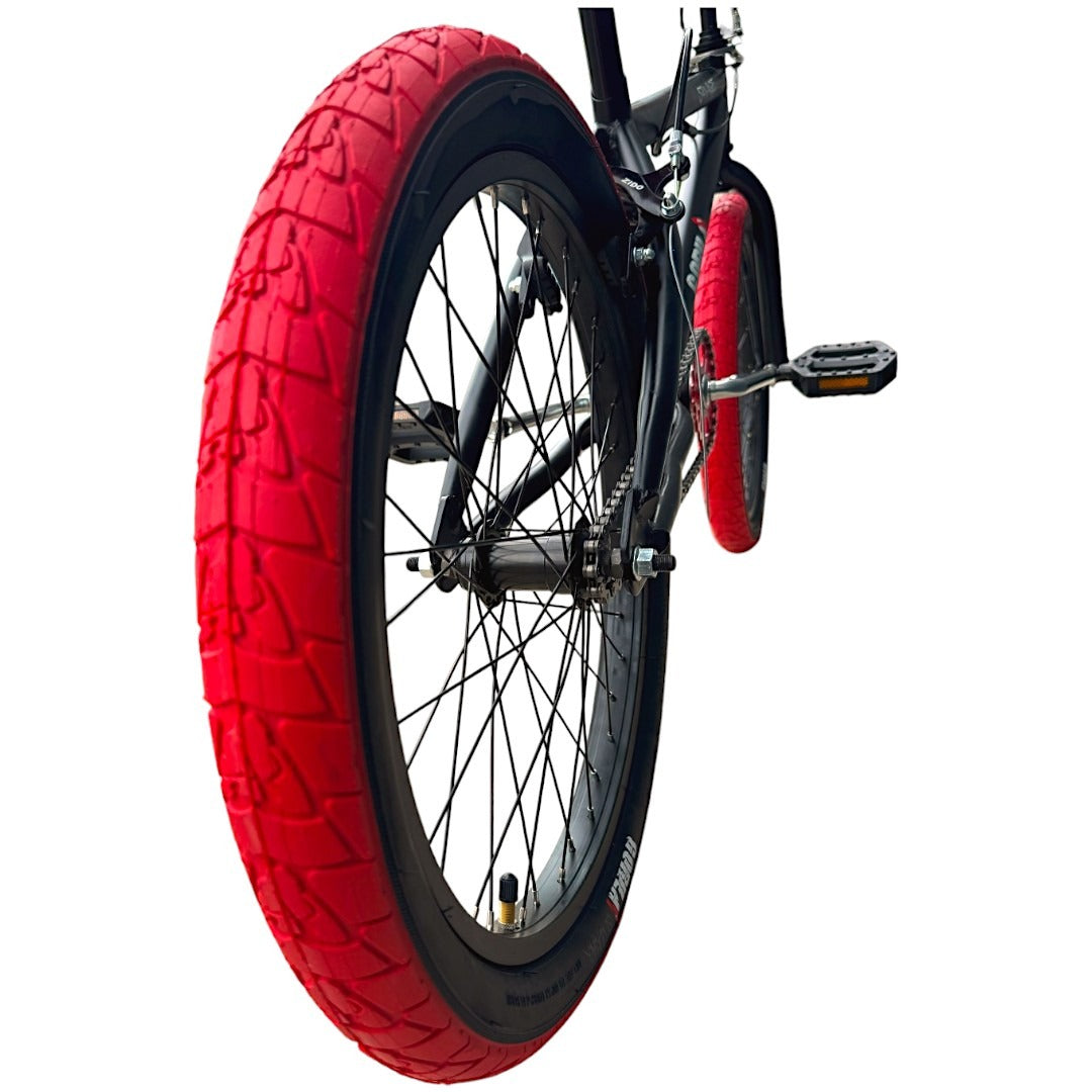 Bicicleta Centro Americano, Gorila Savage Negro/Roja, Rodado 20