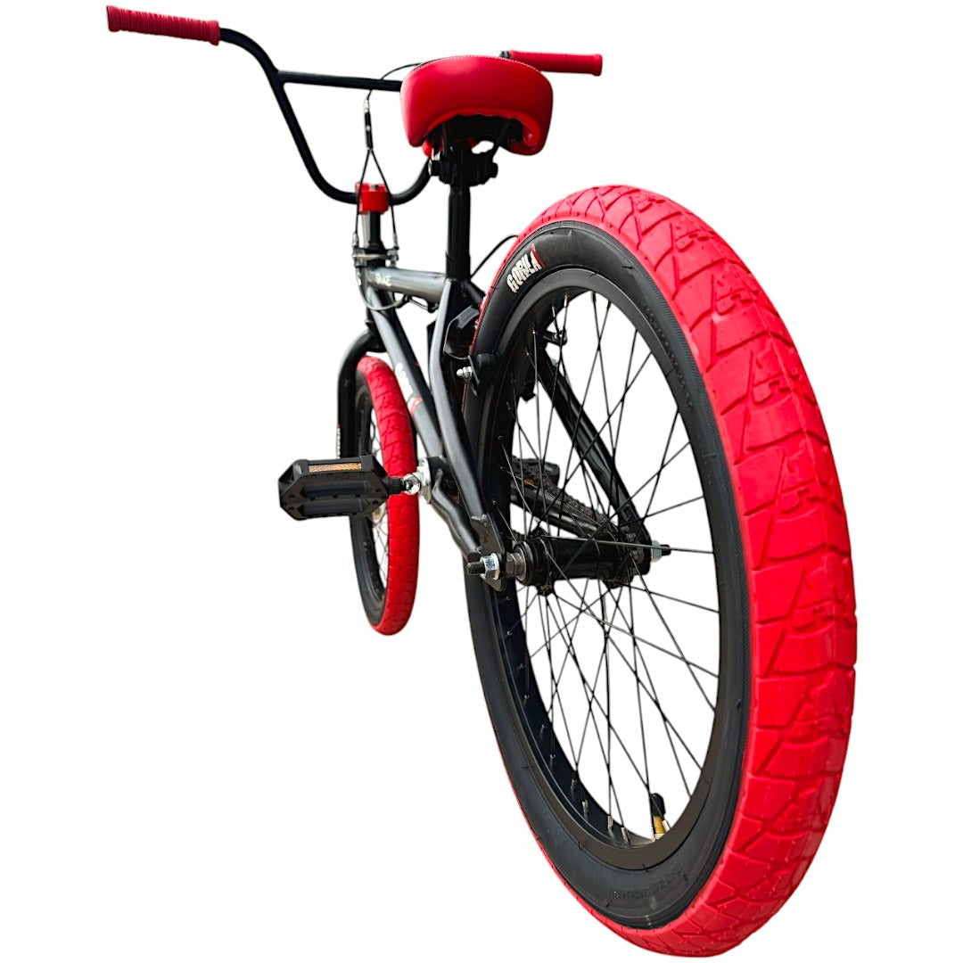Bicicleta Centro Americano, Gorila Savage Negro/Roja, Rodado 20