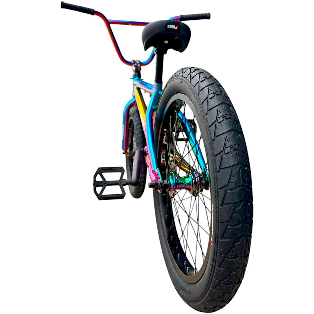 Bicicleta Centro Mid, Gorila Savage Tornasol/Negro, Rodado 20
