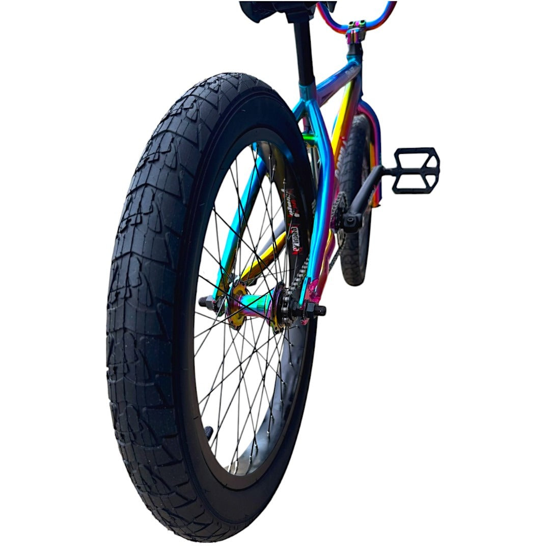 Bicicleta Centro Mid, Gorila Savage Tornasol/Negro, Rodado 20