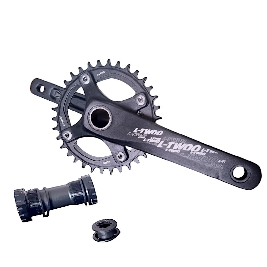 Cranset Ltwoo De Aluinio 34T Para Bicicleta Mtb