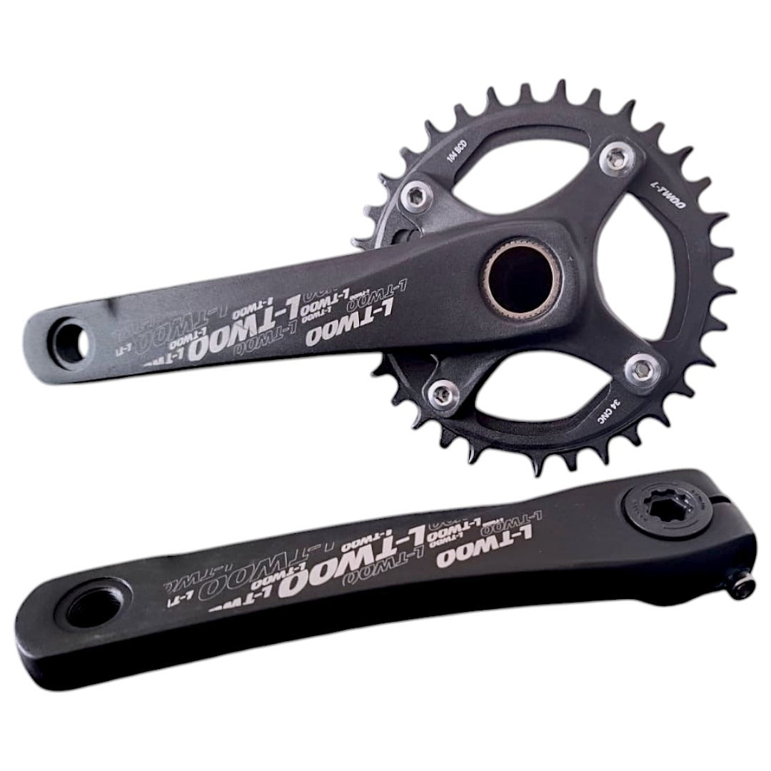 Cranset Ltwoo De Aluinio 34T Para Bicicleta Mtb