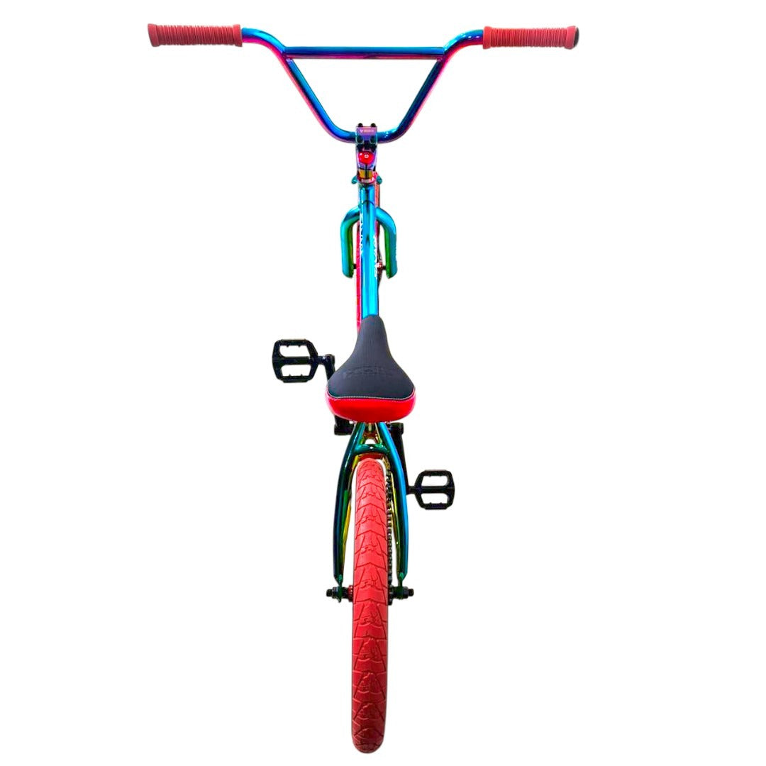Bicicleta Centro Mid, Gorila Savage Tornasol/Roja Rodado 20