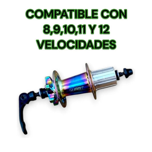 Par De Mazas De Cassette 8-12 Velocidades MTB Summit Tornasol