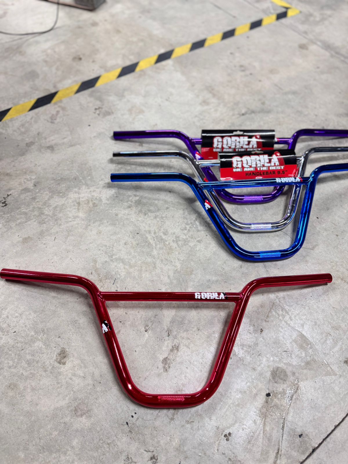 Manubrio Gorila Spartan Bmx Hi-ten 9.5 Reforzado 2pzas