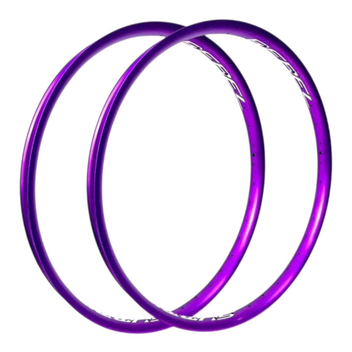 Par De Aros Doble Capa Rodado 26 36h Summit Rebel Morado