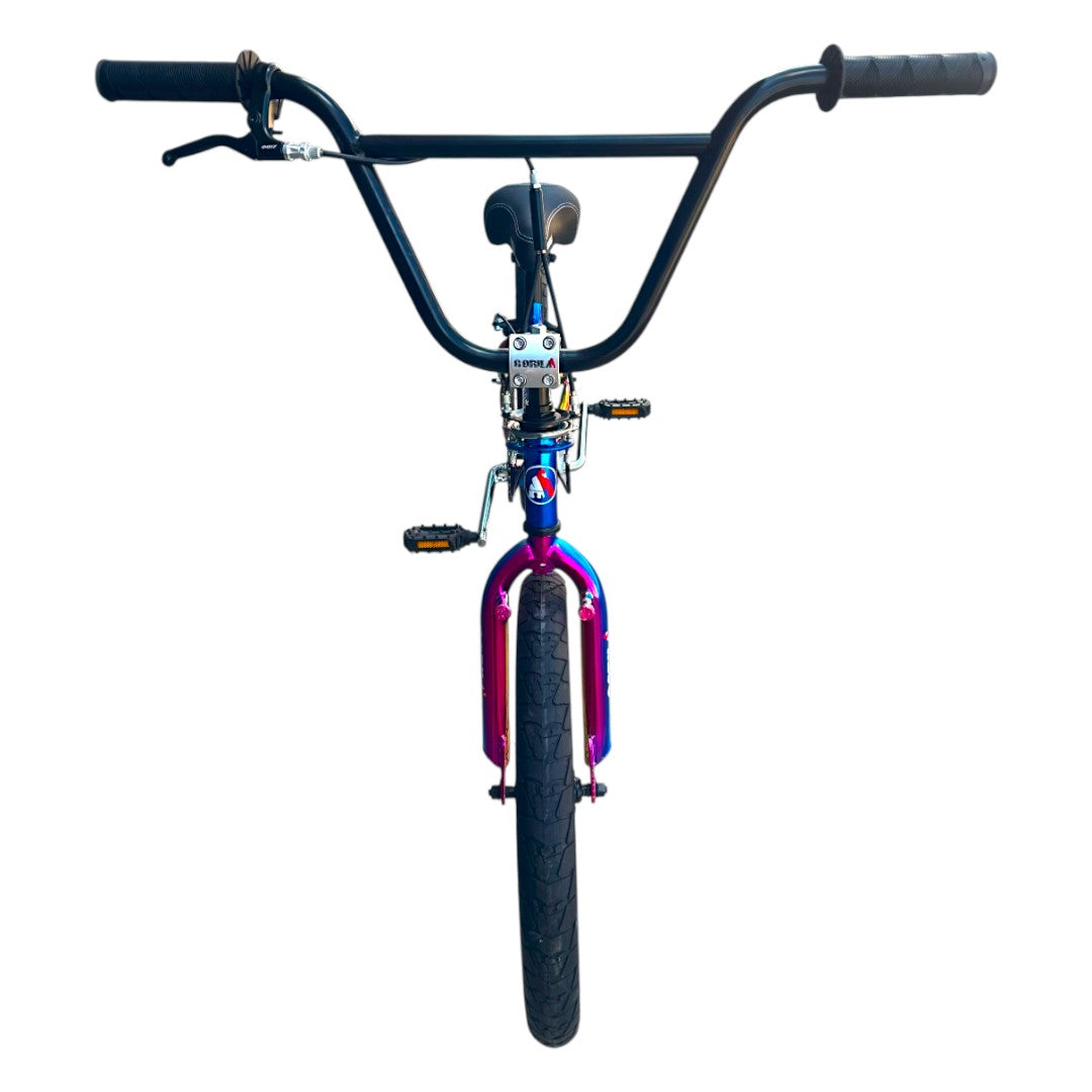 Bicicleta Centro Americano, Gorila Savage Tornasol/Negro, Rodado 20