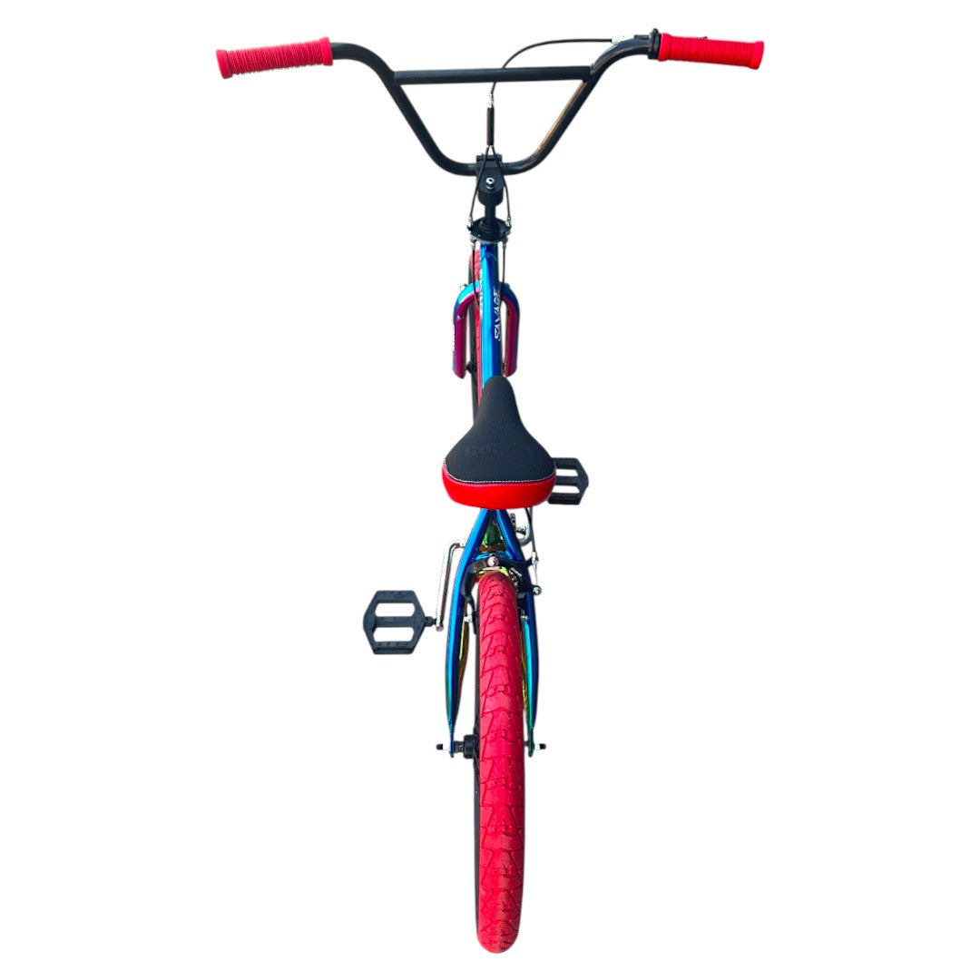 Bicicleta Centro Americano, Gorila Savage Tornasol/Roja, Rodado 20