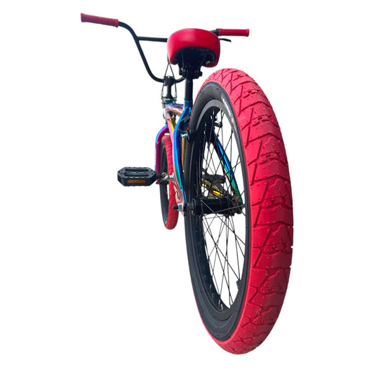 Bicicleta Centro Americano, Gorila Savage Tornasol/Roja, Rodado 20