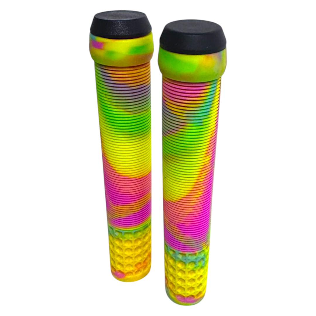 Puños Bmx Gorila Camuflaje Clown Tapon 160mm