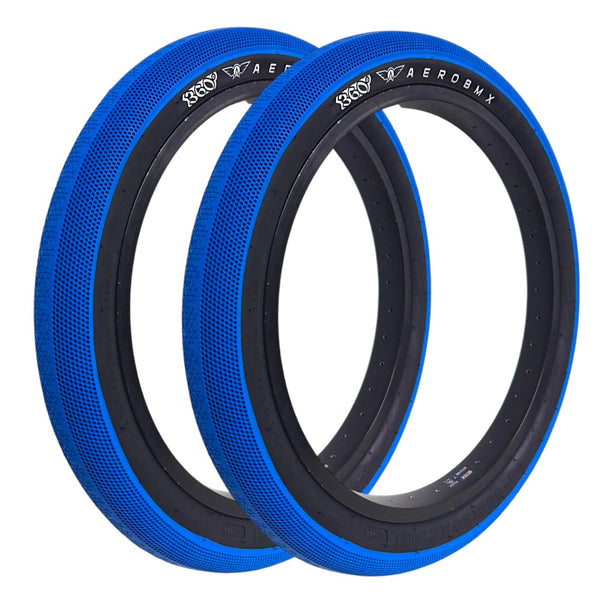 Llanta Aerobmx 360 Azul 20x2.40