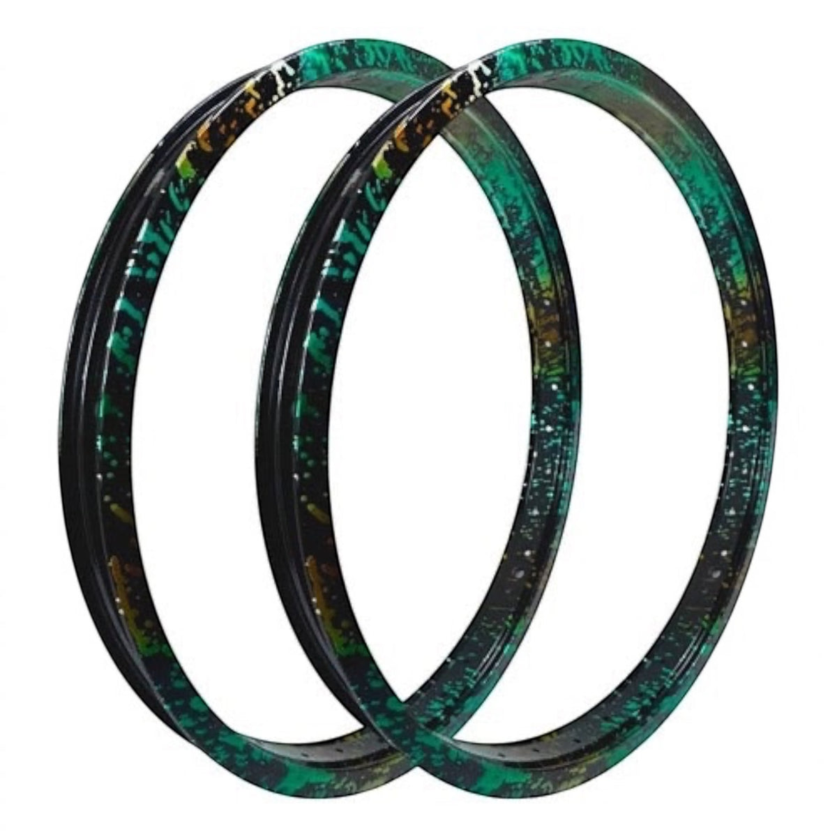 PAR DE AROS BMX GORILA TIGER ALUMINIO DOBLE PARED R20