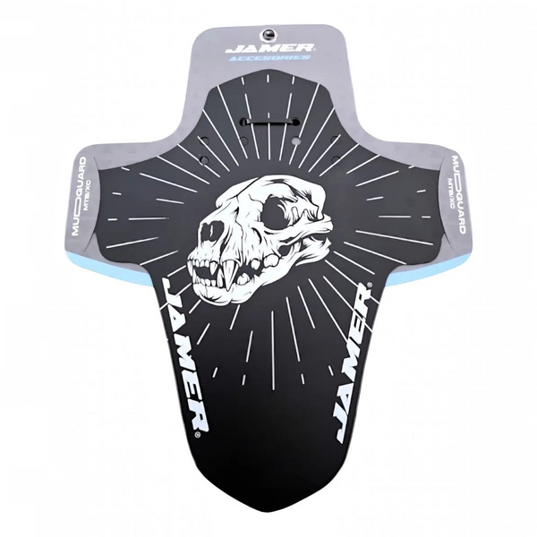 SALPICADAERA PLASTICO DOBLABLE MTB DELANTERA MODELO: DINO SKULL