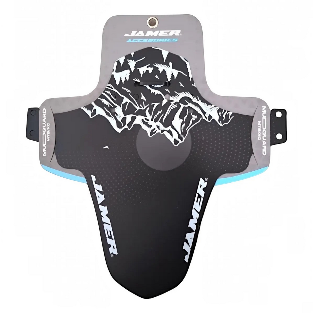 SALPICADAERA PLASTICO DOBLABLE MTB DELANTERA MODELO: EVEREST