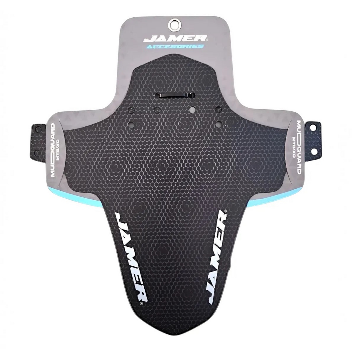 SALPICADAERA PLASTICO DOBLABLE MTB DELANTERA MODELO: POLÍGONO