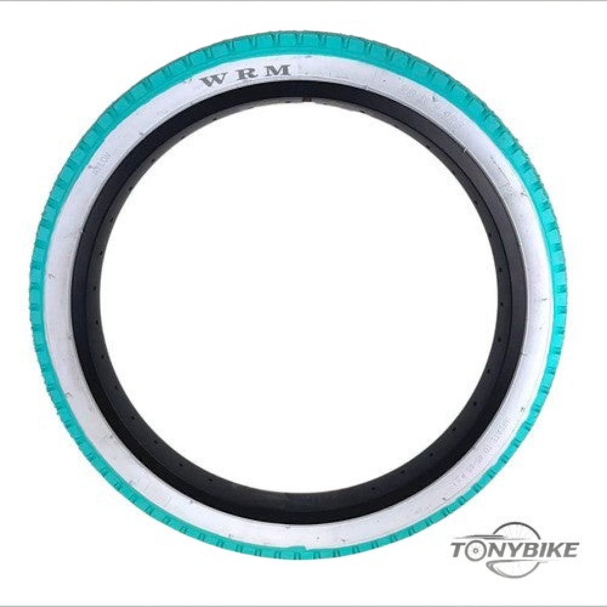 LLANTA 20X2.125 WRM AQUA/BLANCO