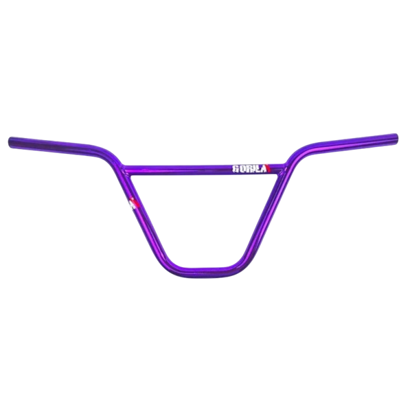 MANUBRIO BMX "GORILA" ACERO 9.5" 1.8 MORADO "SPARTAN"