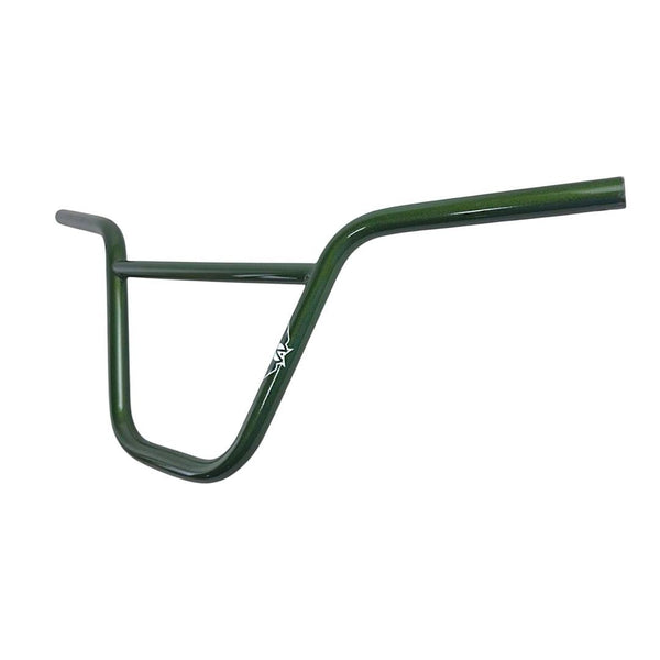 MANUBRIO AEROBMX 9" 2 PIEZAS ACERO VERDE