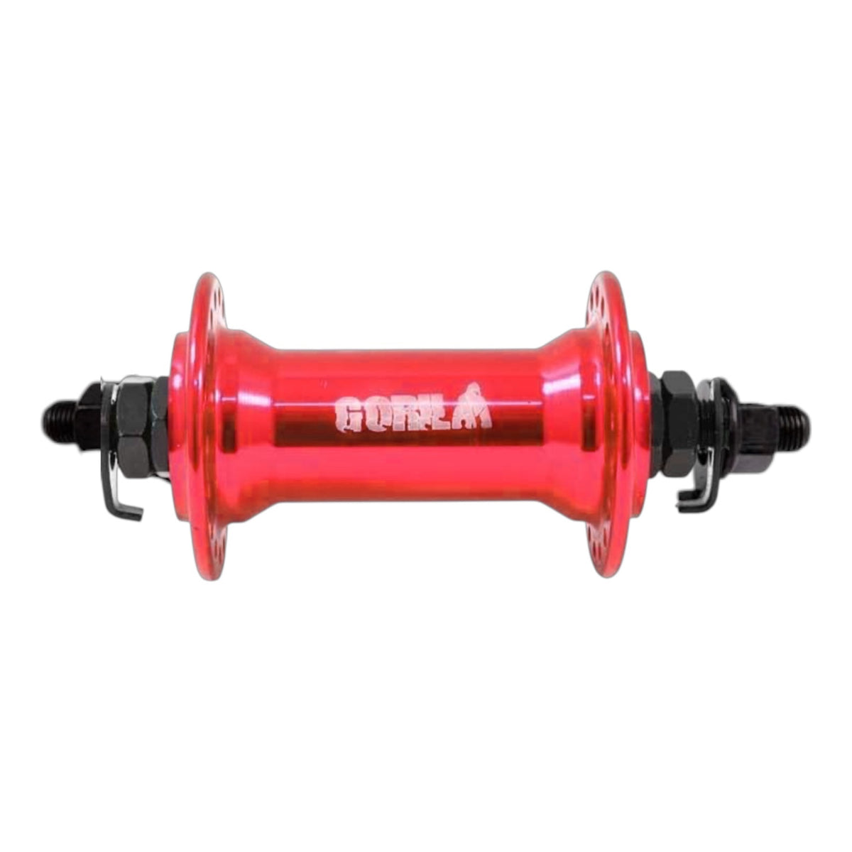 MAZA DELANTERA BMX ALUMINIO "GORILA" EJE 3/8 ROJA