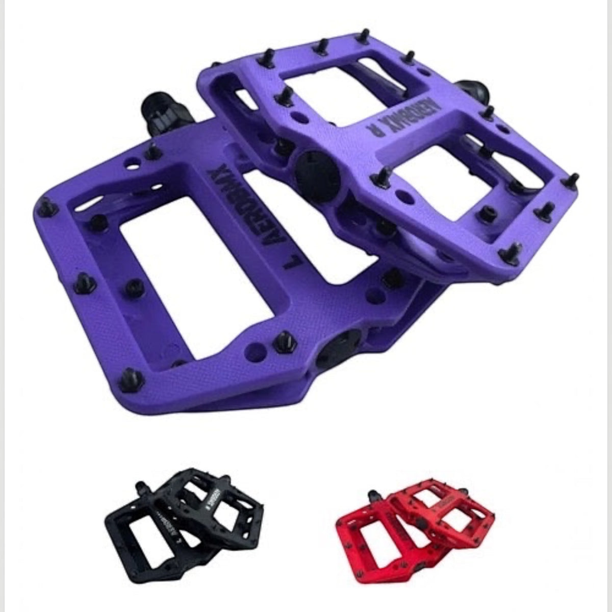 PEDAL AEROBMX AC 360° 9/16 MORADO