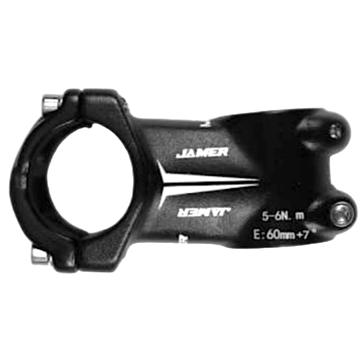 POSTE MTB 31.8x28.6x40MM 7°ALUMINIO NEGRO