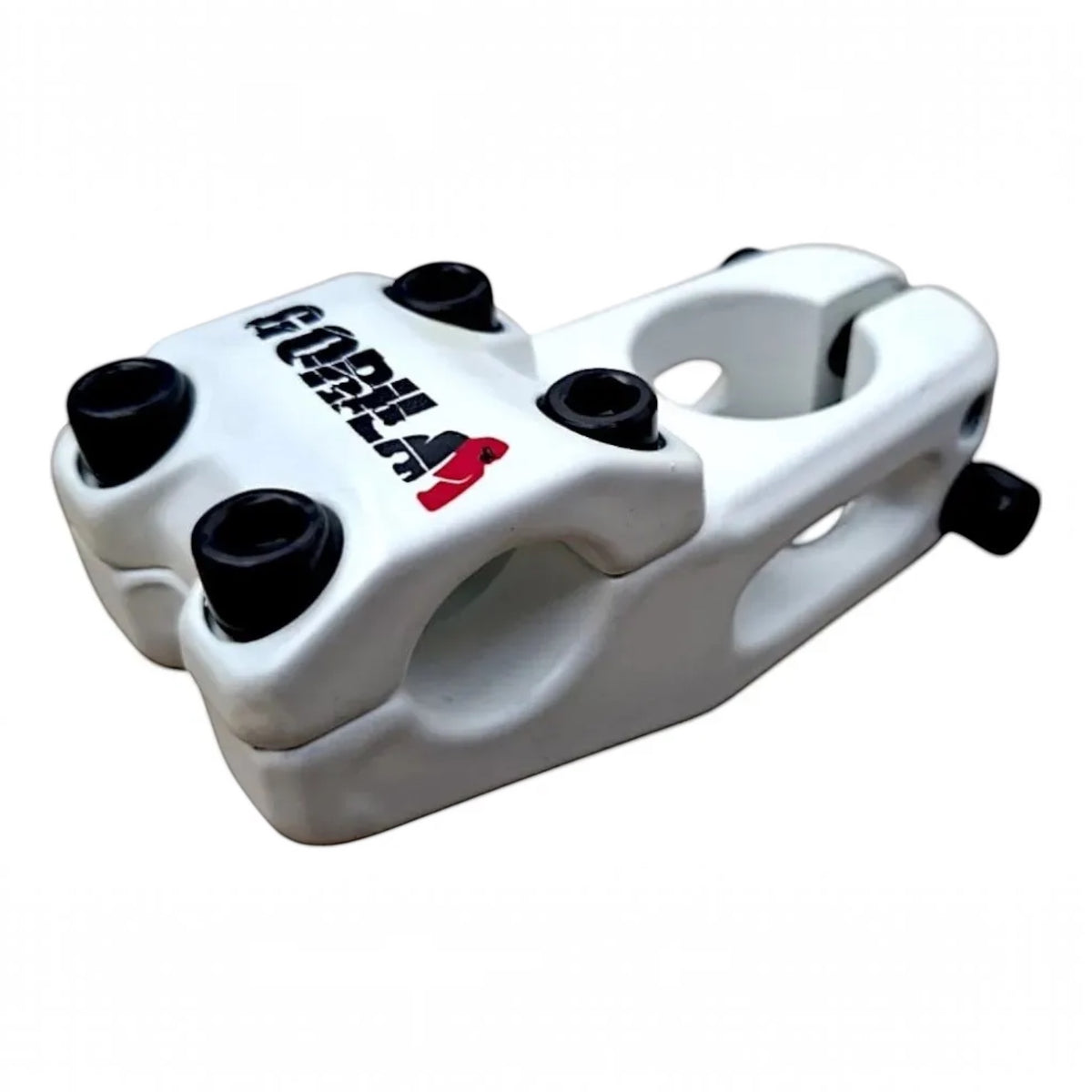 POTENCIA BMX "GORILA" AHEAD, OVER "SLASH" ALUMINIO BLANCO